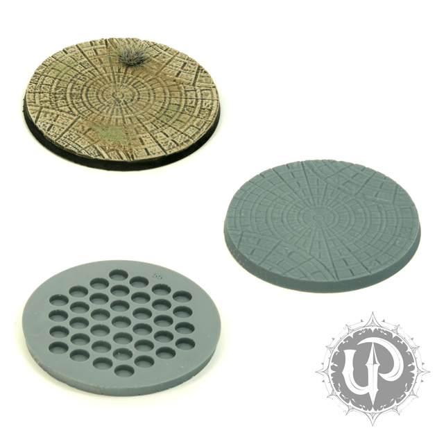 55mm Cobblestone themed base