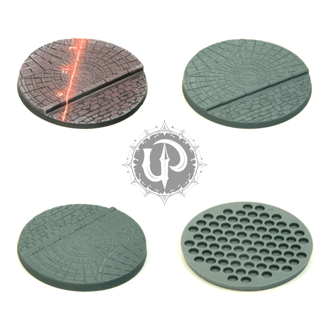 70mm Cobblestone themed base