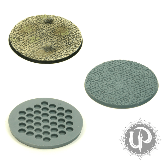 55mm Cobblestone themed base