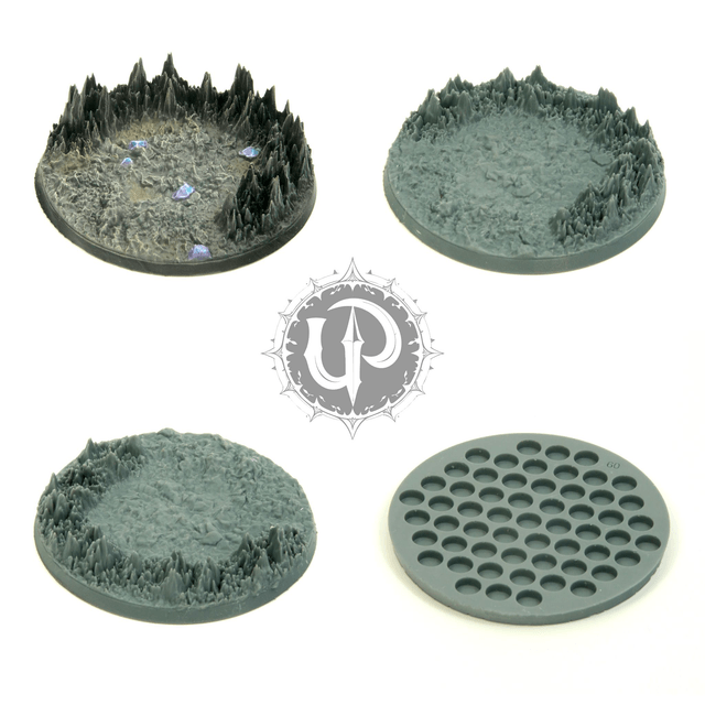 60mm Mountain themed base
