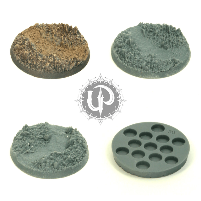 30mm Mountain themed base