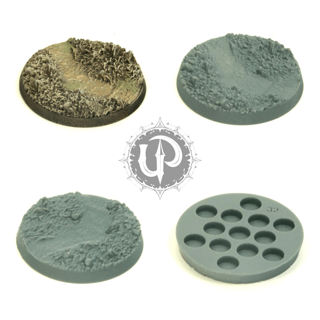 32mm Mountain themed base