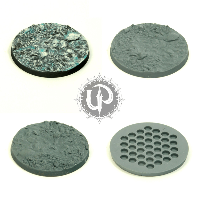 55mm Mountain themed base