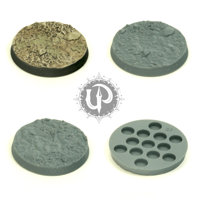 32mm Mountain themed base