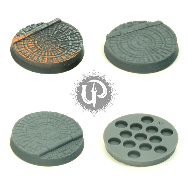 32mm Cobblestone themed base