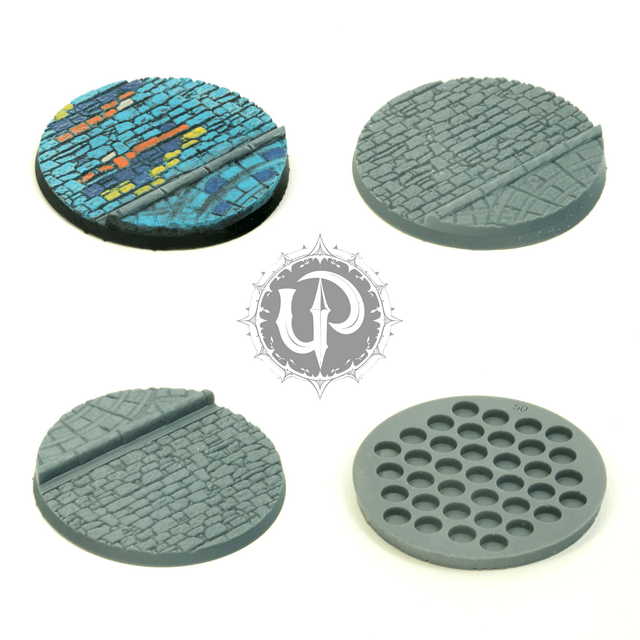 50mm Cobblestone themed base