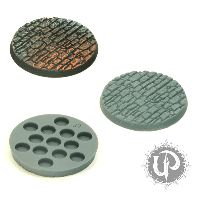 32mm Cobblestone themed base