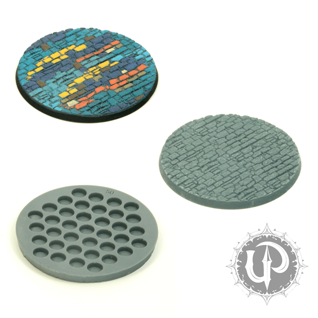 50mm Cobblestone themed base
