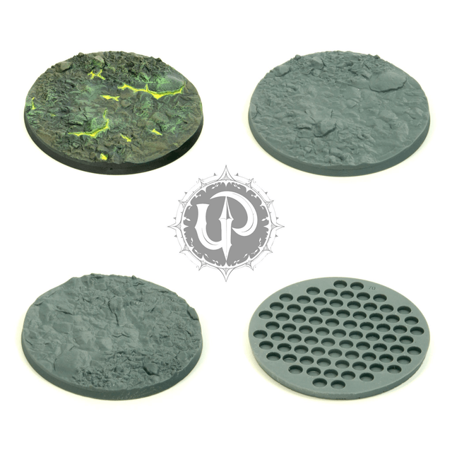 70mm Mountain themed base