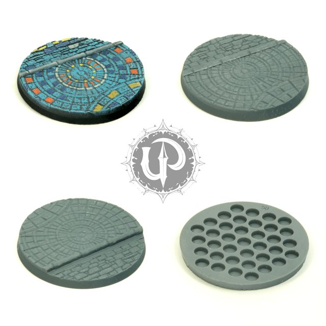 50mm Cobblestone themed base