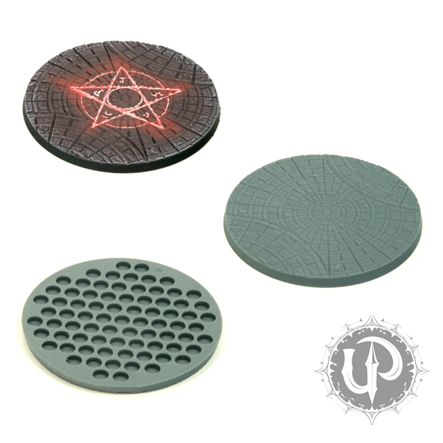 70mm Cobblestone themed base