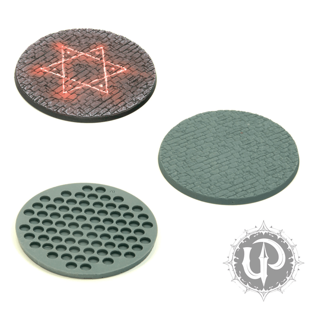 70mm Cobblestone themed base