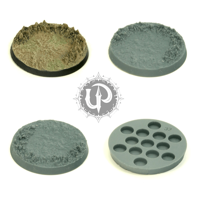 32mm Mountain themed base