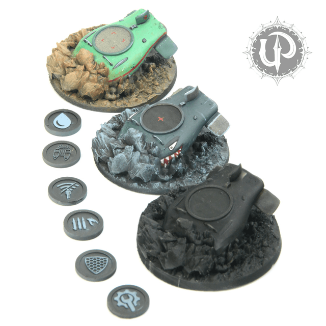 Crash site Speedball markers