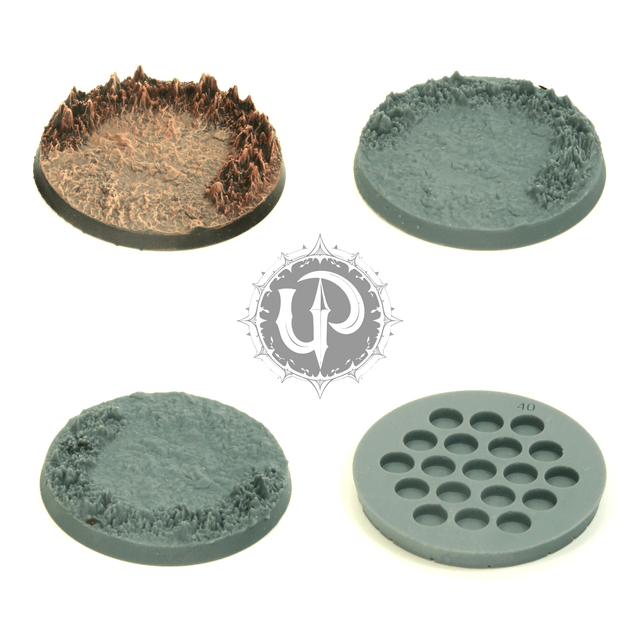 40mm Mountain themed base
