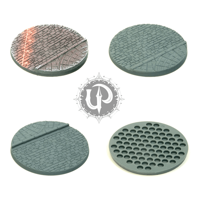 70mm Cobblestone themed base